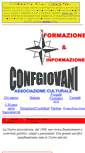 Mobile Screenshot of confgiovani.it